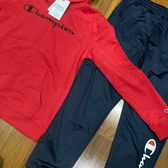 Champion Youth Boys Hoodie Pants Tracksuit Set Size 14/16 (L) New - Picture 5 of 5